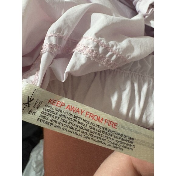 Free People Movement Size M In The Wild Skort Light Pink - Picture 8 of 9